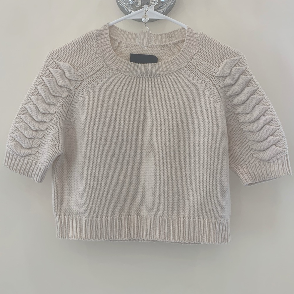 Zoë Jordan White Cashmere Sweater XS